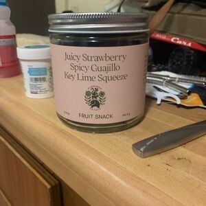 Juicy Strawberry Spicy Guajillo Key Lime Squeeze Fruit Snack
